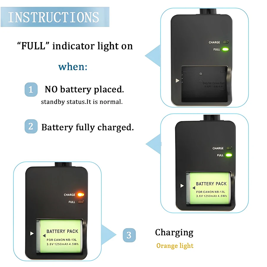Battery Charger For Canon - Image 5