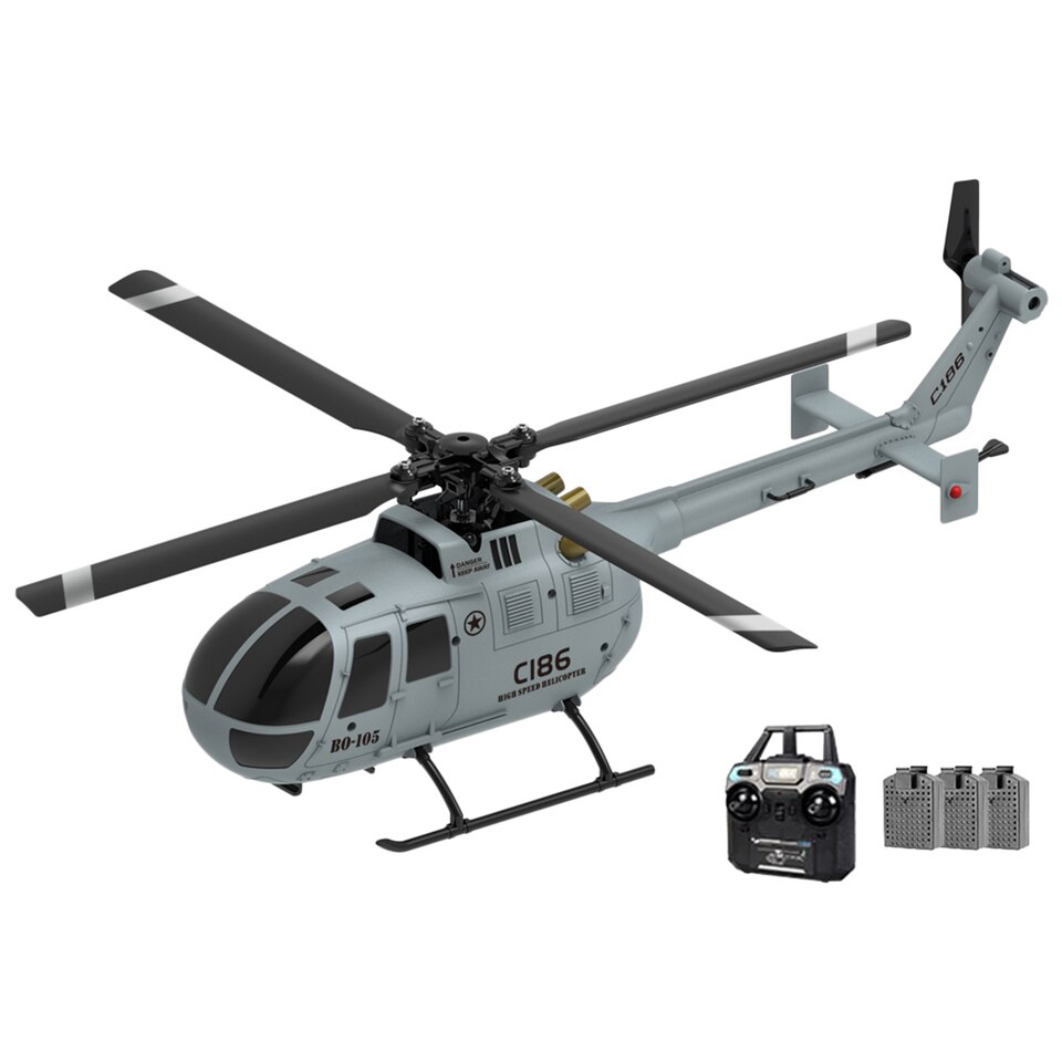 4-Channel LED RC Helicopter, Single Propeller - Image 4