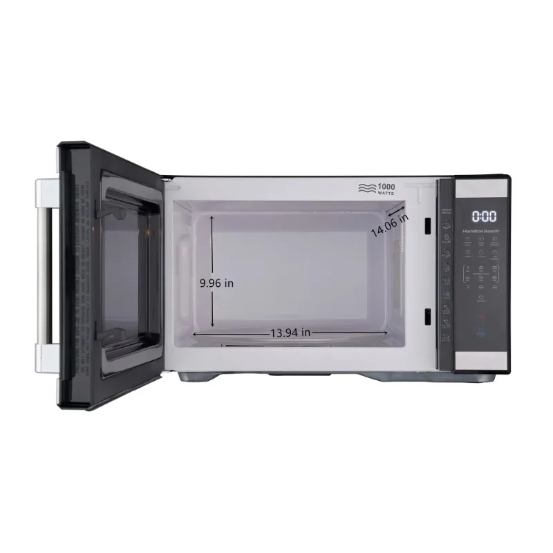 Hamilton Beach 1.1 cu. ft. Stainless Steel Microwave - Image 4
