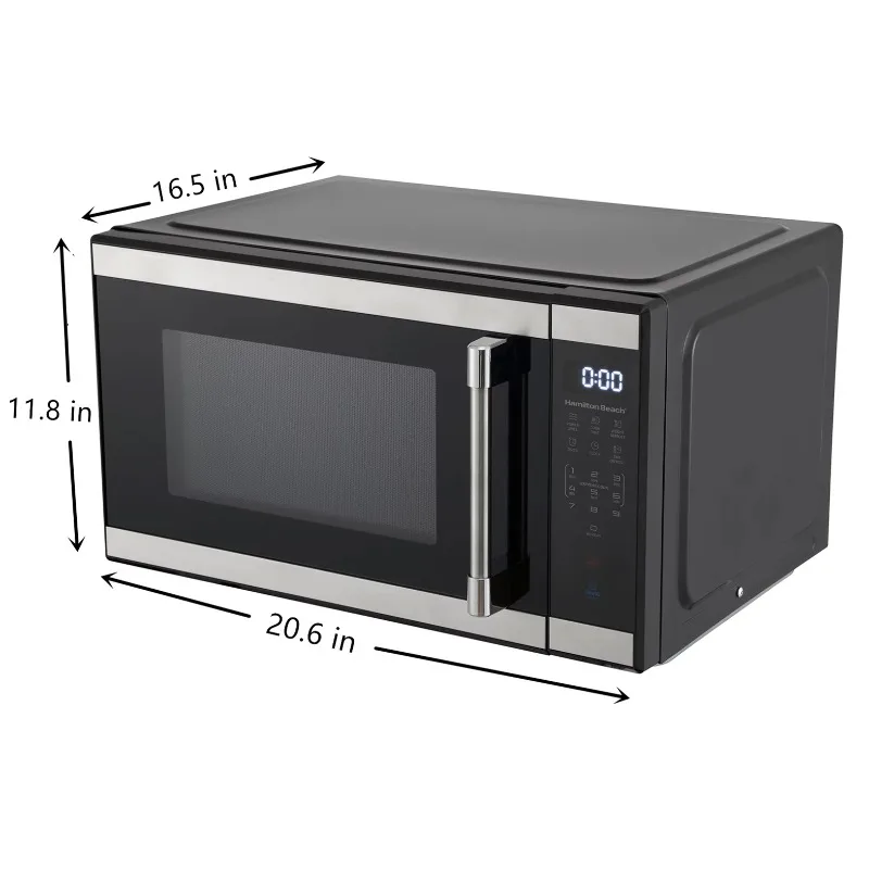 Hamilton Beach 1.1 cu. ft. Stainless Steel Microwave - Image 2