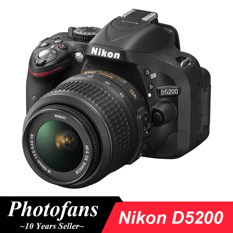 Nikon D5200 with 18-55mm Lens DSLR Camera Kits - Image 2