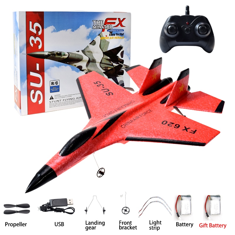 SU30 LED RC Plane, 2.4G EPP Foam Glider - Image 9